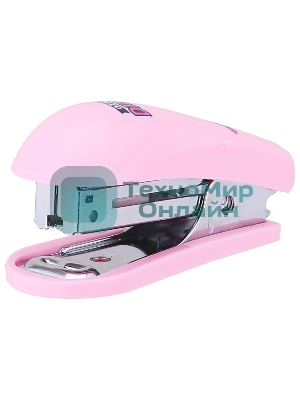 Степлер настольный Deli E0249 Super Wings 24/6 26/6 (12 листов), ассорти, 40 скоб, металл/пластик блистер