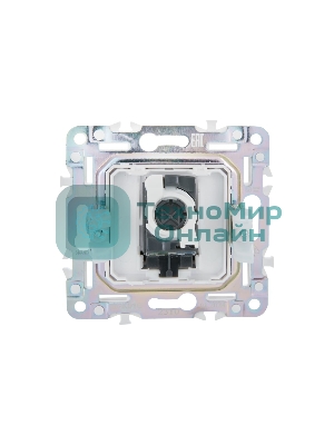 Розетка компьютерная IEK SKANDY SK-K01G графит RJ45 кат.5E SK-K10-1-K53