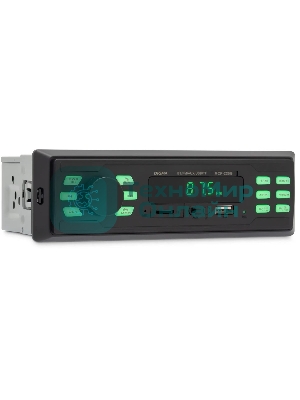Автомагнитола Digma MCP-225G, 1 DIN, Bluetooth, USB Type-A, AUX