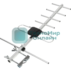 Антенна телевизионная Hyundai H-TAE120 11дБ пассивная серебристый