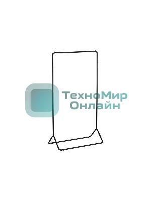 Вешалка гардеробная ЗМИ Радуга 3 черный ВНП 391 Ч