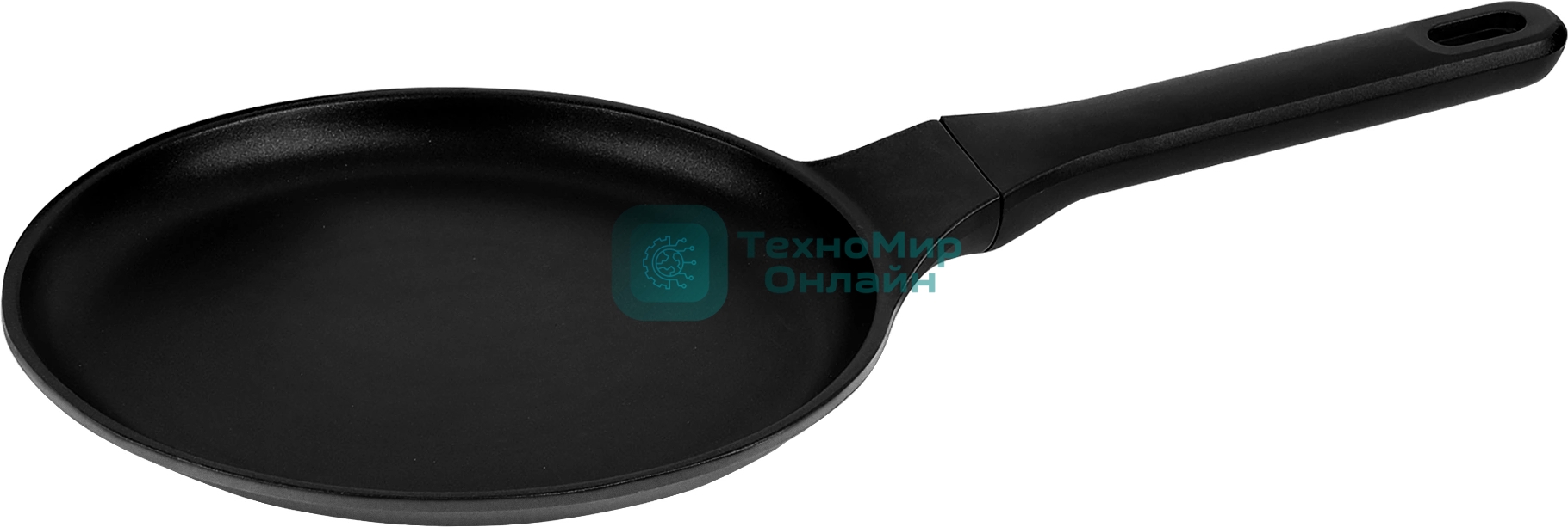 Сковорода блинная Rondell Zorro RDA-1455 круглая 24 см, покрытие: TriTitan ручка несъемная (без крышки) черный