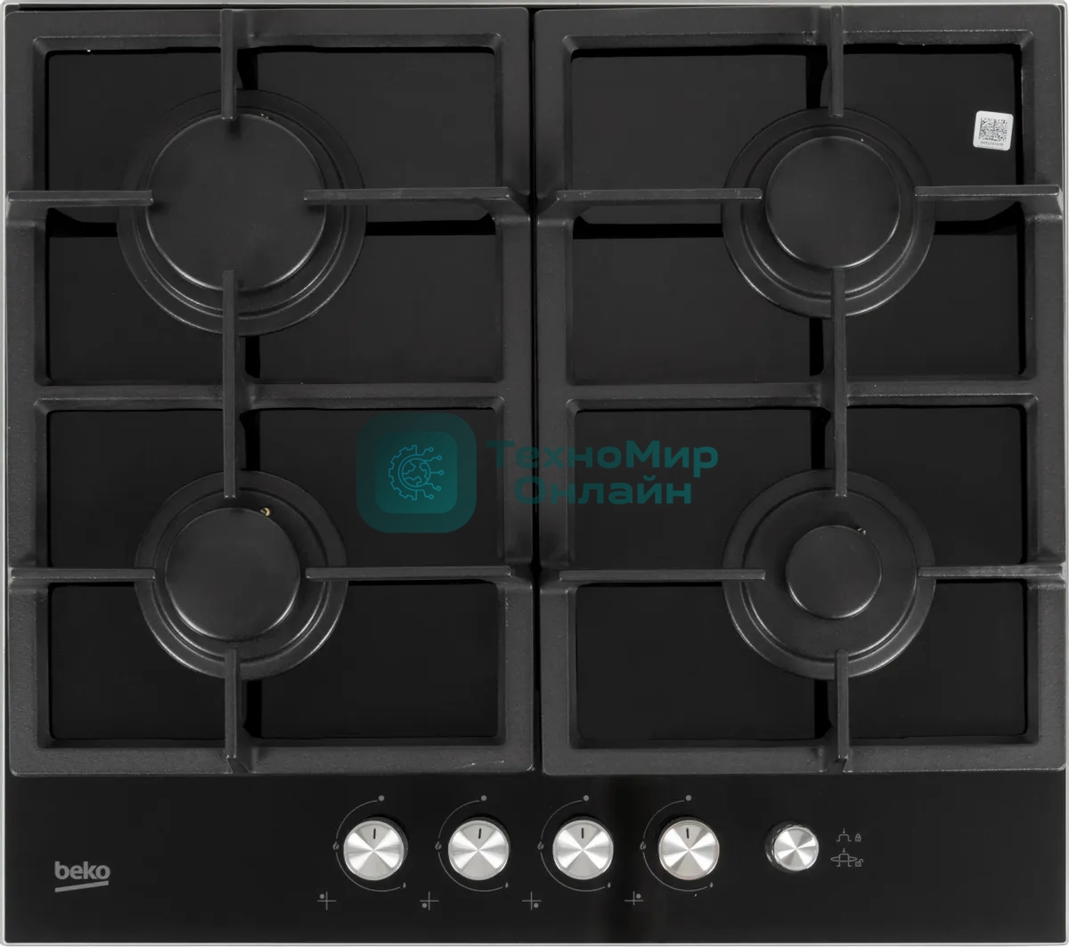 Газовая варочная панель Beko HILG64235S черный