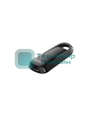 Флешка USB SanDisk Ultra Slider (SDCZ480-064G-G46), 64Gb, USB Type-C, R/W 300/70, черный