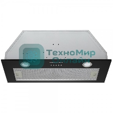 Вытяжка встраиваемая Zigmund & Shtain K 016.7 B черный, 70 см, 1050 куб. м/ч, 58 дБ