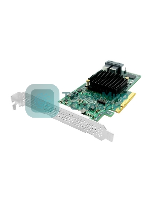 Контроллер ACD SAS3008-8R PCIe 3.0 x8 LP, SAS/SATA 12G, RAID 0,1,10,1E,JBOD, 8port (2xint SFF8643), 3008ROC (аналог LSI 9341-8i), RTL