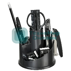 Настольный набор Silwerhof (12 предметов) пластик, черный