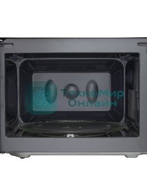 Микроволновая печь BBK 20MWS-709M/B черный, 20 л, 700 Вт, переключатели - поворотный механизм