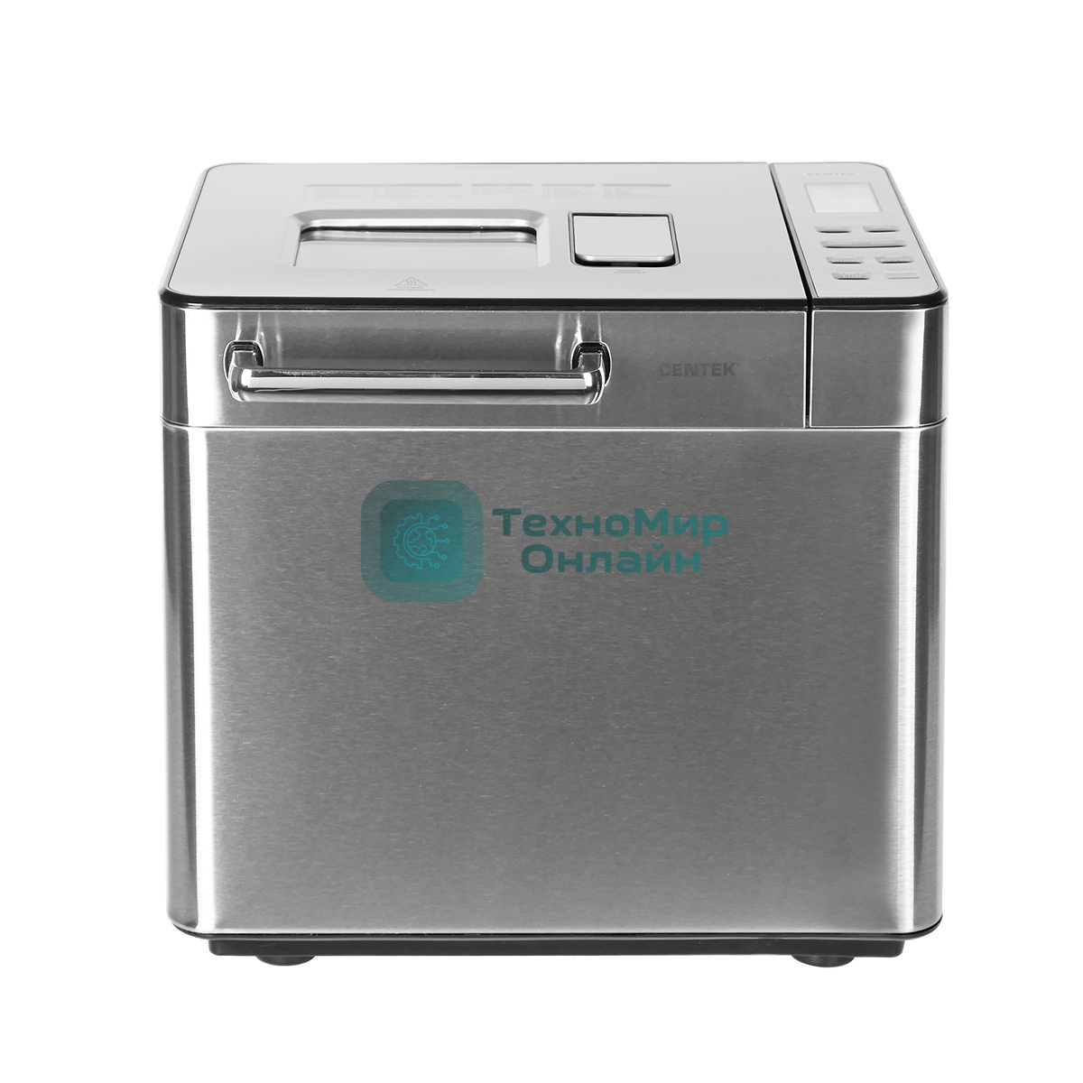 Хлебопечка Centek CT-1419 серебристый, 750 Вт, 1 кг, 25 программ