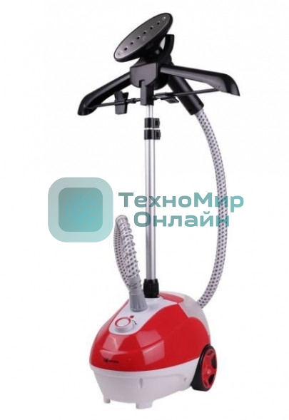 Отпариватель TAKARA TGS-161 красный, 2200 Вт, 40 г/мин, 1300 мл