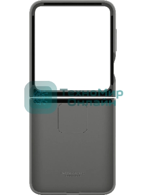 Чехол (клип-кейс) Samsung для Samsung Galaxy Z Flip6 Silicone Case Silicone Case Flip 6 (F741) серый (EF-PF741TJEGRU)
