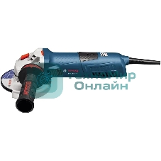 Угловая шлифовальная машина Bosch GWS 12-125 S 1200Вт 11000об/мин рез.шпин.:M14 d=125мм