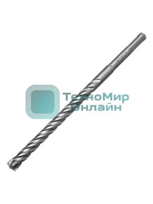 Бур по бетону Denzel цельная крестовая пластина, 12x215 мм, SDS PLUS