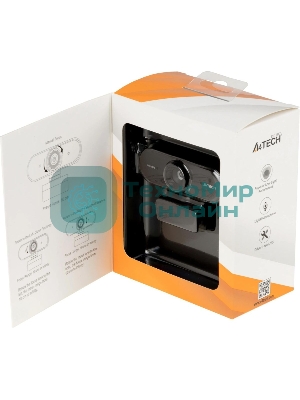 Веб-камера A4Tech PK-935HL 1920x1080, 30 кадр/с, USB Type-A, микрофон, ручная фокусировка, универсальное крепление