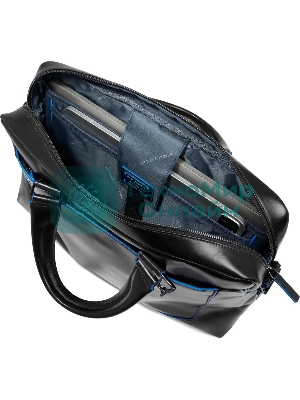 Сумка для ноутбука Piquadro Blue Square CA3335B2/N черный натур.кожа