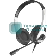 Гарнитура A4Tech Fstyler FH100U белый/черный, проводная
