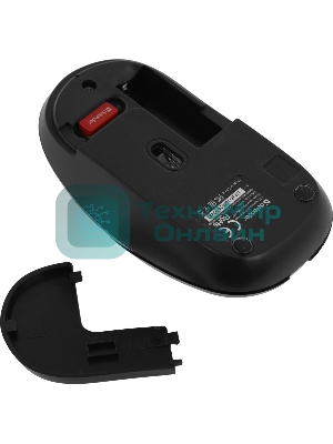 Мышь беспроводная Defender Wave MM-995 серебристый, 1600 dpi, радиоканал, USB, кнопки - 4