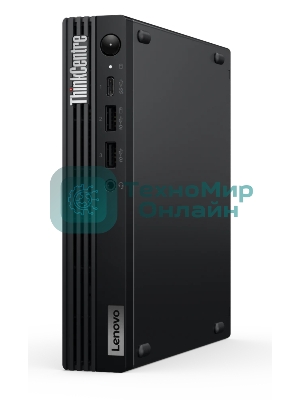 Десктоп Lenovo ThinkCentre M70q G5, Intel Core i7-14700T, 8Gb, 512Gb SSD, WiFi + BT, VESA Mount, KB+ Mouse, DOS, черный
