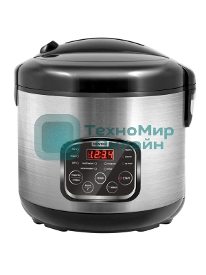 Мультиварка Centek CT-1490 (сталь)скороварка,1000Вт; 5.0л, 8 программ, ненагр крышка, а/п покр(4)