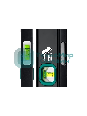 Компактный магнитный уровень с зеркальным глазком Kraftool 300 мм