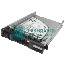 Накопитель SSD DELL 1.92TB SSD up to SAS 24Gbps ISE RI 512e 2.5in Hot-Plug 1WPD, Customer Kit