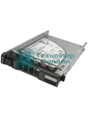 Накопитель SSD DELL 1.92TB SSD up to SAS 24Gbps ISE RI 512e 2.5in Hot-Plug 1WPD, Customer Kit