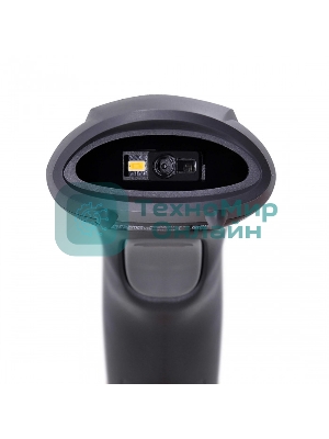 Сканер штрих-кода ручной Mertech 610 P2D SuperLead (4830) 1D/2D имидж, проводной, 100 скан/сек, USB-HID; USB-COM, черный