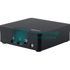 Мини ПК MSI Cubi NUC AI 1UMG-060BRU Core Ultra 7 155H (1.4) Arc graphics без ОС 2x2.5GbitEth WiFi BT 120W черный (936-B20911-060)