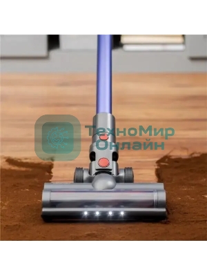 Пылесос вертикальный Zelmer STICK ZSVC822 STEFAN синий/серый, питание от аккумулятора, 200 Вт, уборка сухая, пылесборник 0.35 л