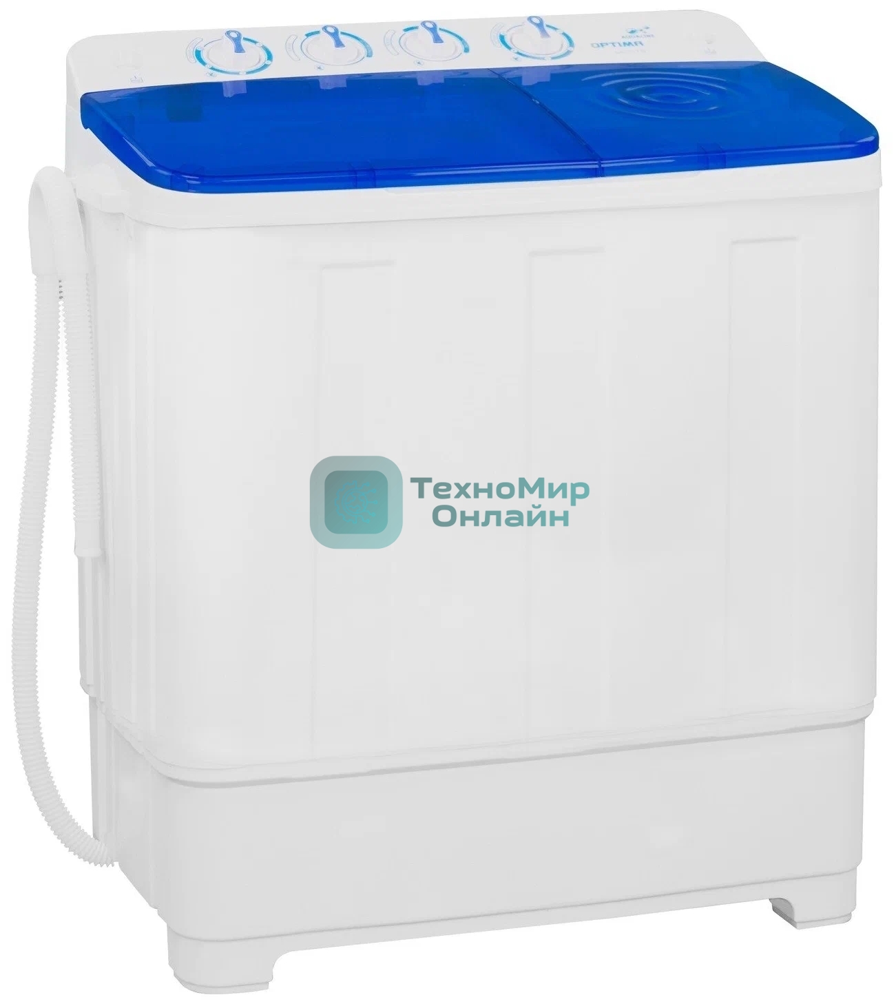 Стиральная машина OPTIMA МСП-75П (полуавтомат, насос, стирка/отжим 7,0кг)