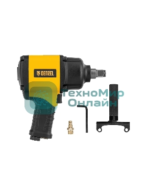 Ударный пневмогайковерт Denzel IW1600, 3/4