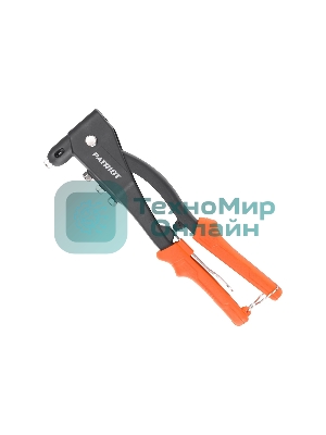 Заклепочник PATRIOT RP 270, усиленный литой корпус, набор заклепок (по 15шт х 2,4-3,2-4,0-4,8 мм)