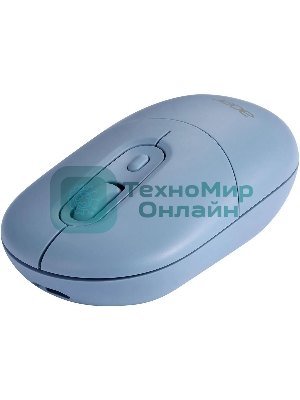 Мышь беспроводная Acer OMR301 синий, 1600 dpi, радиоканал, Bluetooth, USB, кнопки - 4
