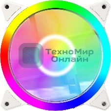 Вентилятор для корпуса Bloody BD-CF120ARGb4 ARGb белый, 120 мм, 1600 об/мин, 26 дБ, 4 pin