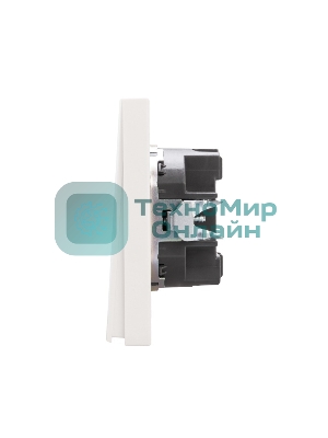 Выключатель Kranz STRONG 1 кл с подсветкой 10А с/у жемчуг