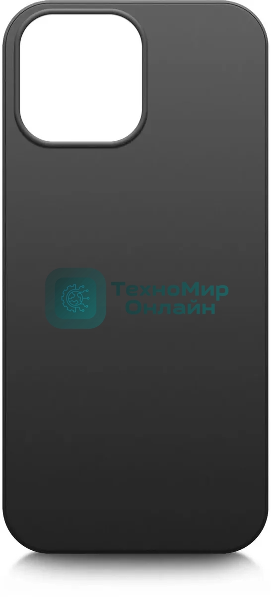 Чехол (клип-кейс) BoraSCO Silicone Case для Apple iPhone 13 Pro Max черный (матовый)