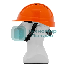 Каска защитная ударопрочная Denzel ABS/PC, плавная регулировка, модель 