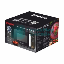 Микроволновая печь Sakura SA-7057BK черный, 20 л, 700 Вт, переключатели - сенсор