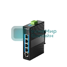 Коммутатор CUDY IF1005P, 5×100 Мбит/с, неуправляемый