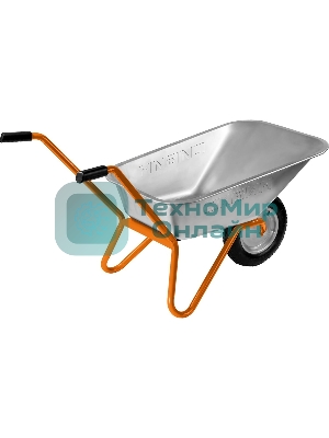 Тачка садовая для мусора СИБИН СТ-11 одноколесная, 90 кг