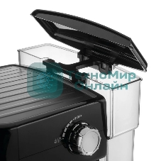 Кофеварка рожковая Ufesa CE7244 BRESCIA черный/серебристый, исп. кофе - молотый, 1.5 л, 850 Вт, 20 бар