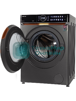 Стиральная машина HIBERG i-DDQ10 - 814 Sd Темно-серый загр. фронтальная макс.: 8 кг 1400 об/мин класс: А+++
