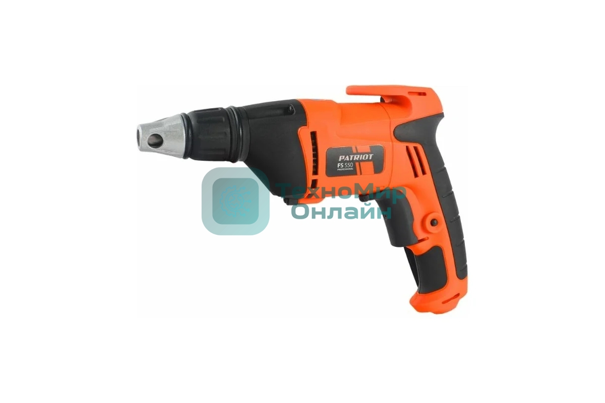 Дрель-шуруповерт Patriot FS 550, 520 Вт, 8 Нм, щеточный