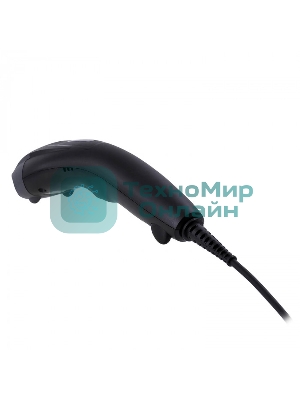 Сканер штрих-кода ручной Mertech 610 P2D SuperLead (4830) 1D/2D имидж, проводной, 100 скан/сек, USB-HID; USB-COM, черный