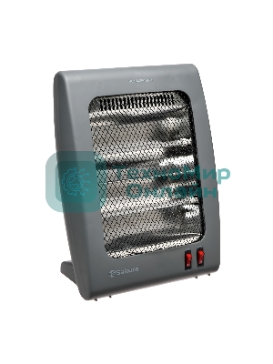 Инфракрасный обогреватель Sakura SA-0670DG, серый, кварцевый, 900Вт, 20 м2