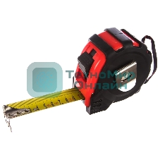 Рулетка Matrix status magnet 3 fixations 10мх32мм обрезиненный корпус зацеп с магнитом