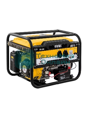 Электрогенератор бензиновый Denzel PS-33E, 3.3 кВт, 85 дБ, 48.5 кг