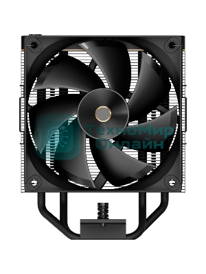 Кулер Ocypus Iota A40 BK Black Iota-A40-BK черный 120мм алюминий+медь 2000rpm 29db 4-pin 220W 156мм