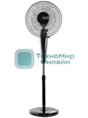 Вентилятор напольный Centek CT-5010 черный/серый