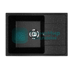 Мойка кухонная PRACTIK PR-M 600-004 черный оникс